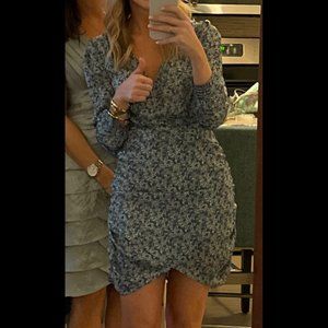Floral mini cocktail dress
